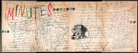 Geïllustreerd Boek Alechinsky - Minutes