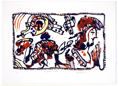 Lithografie Alechinsky - Morceaux Choisis