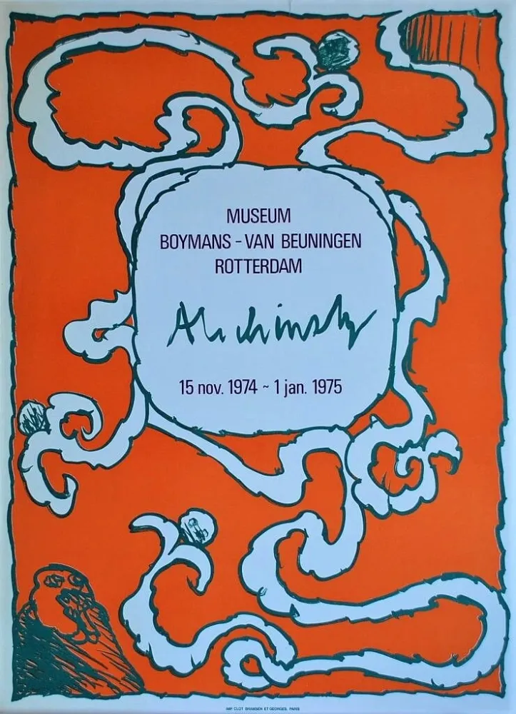 Poster Alechinsky - Museum Rotterdam
