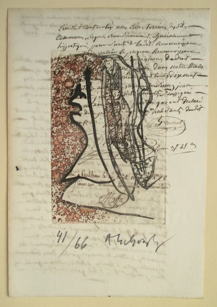 Aquatint Alechinsky - No title