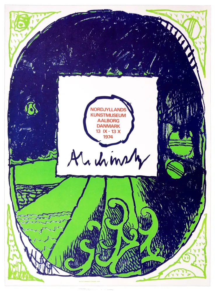 Lithografie Alechinsky - Nordjyllands Kunst-Museum, Aalborg