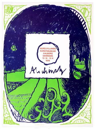 Lithografie Alechinsky - Nordjyllands Kunst-Museum, Aalborg