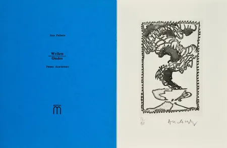 Geïllustreerd Boek Alechinsky - Ondes