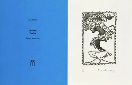 Geïllustreerd Boek Alechinsky - Ondes