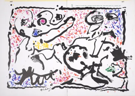 Lithografie Alechinsky - One Cent life, 1964