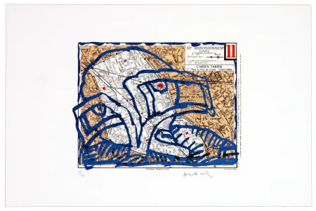 Lithografie Alechinsky - Onzième arrondissement (Paris)