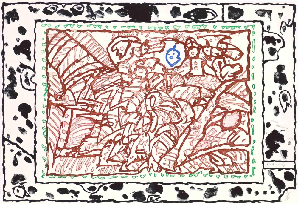 Ets En Aquatint Alechinsky - Ordre minéral