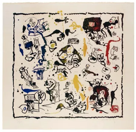 Lithografie Alechinsky - Panoplie