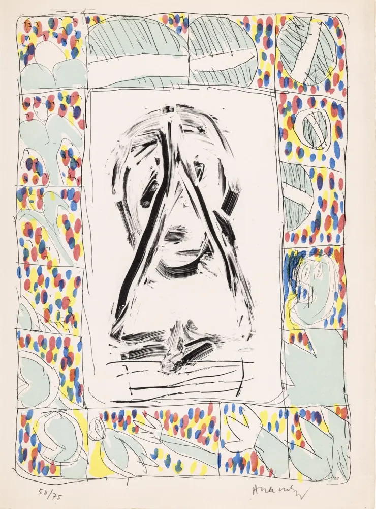 Collografie Alechinsky - Par expérience 01