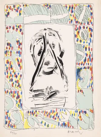 Collografie Alechinsky - Par expérience 01