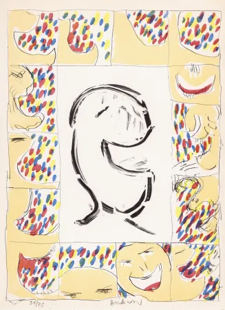 Collografie Alechinsky - Par expérience 03