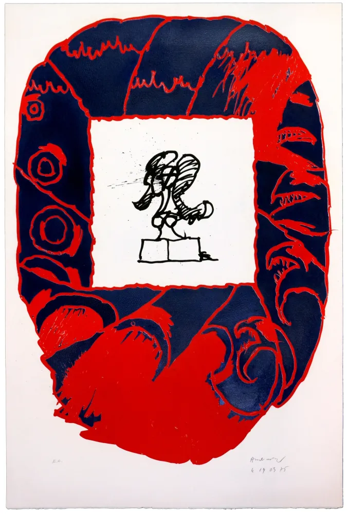 Lithografie Alechinsky - Paris