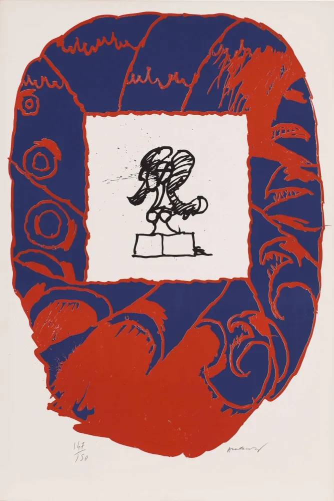 Lithografie Alechinsky - Paris