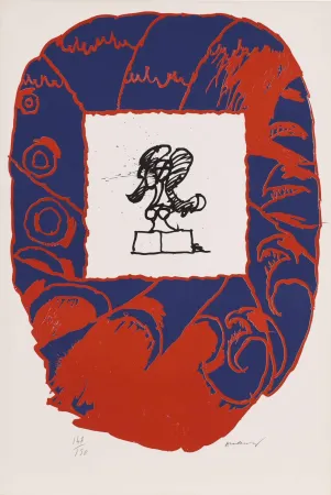 Lithografie Alechinsky - Paris