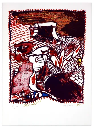 Lithografie Alechinsky - Passe Muraille