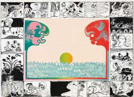 Lithografie Alechinsky - Pastiche et mélange