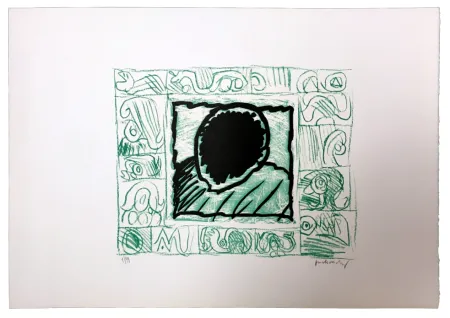 Linosnede Alechinsky - Planche VI