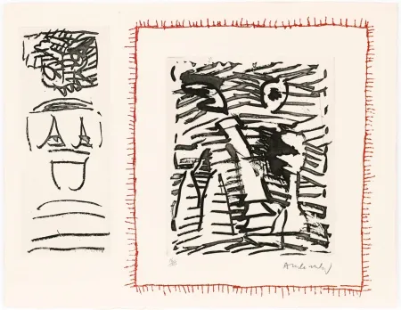 Ets En Aquatint Alechinsky - Poèmes à voir 04