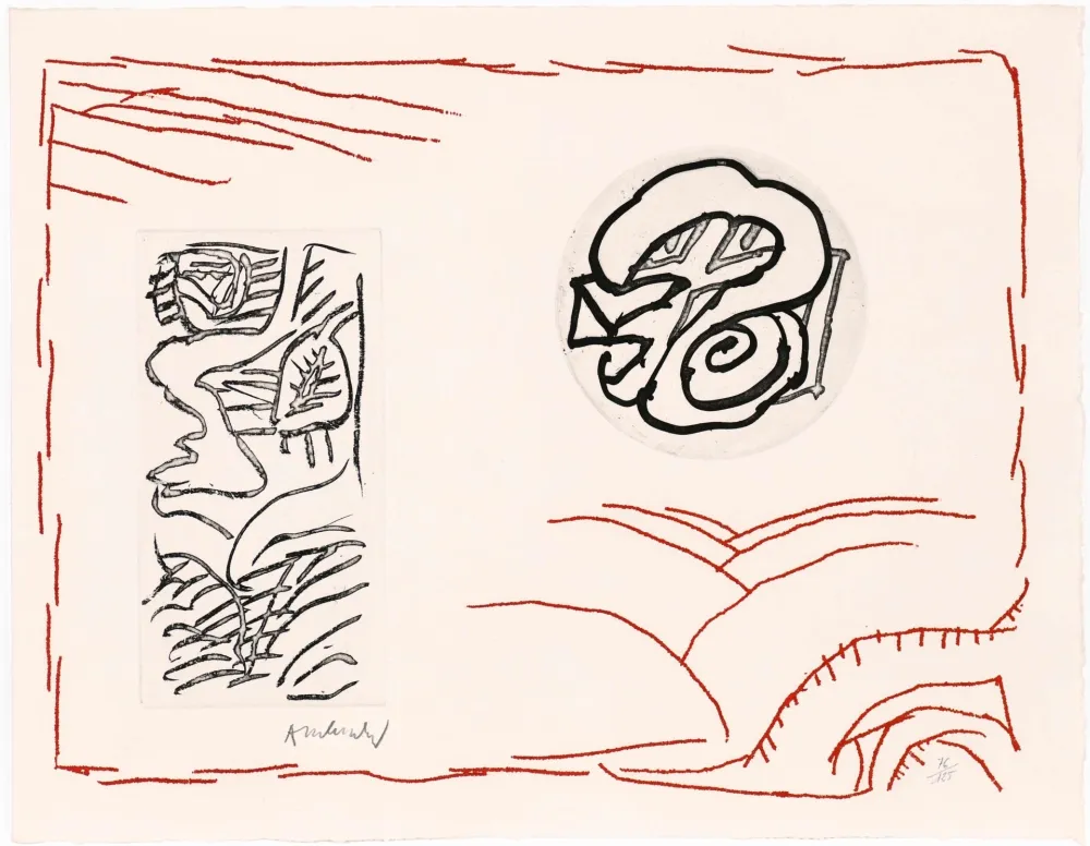 Ets En Aquatint Alechinsky - Poèmes à voir 07