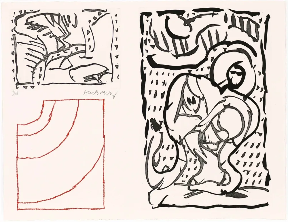 Ets En Aquatint Alechinsky - Poèmes à voir 08