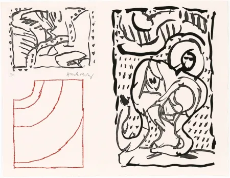 Ets En Aquatint Alechinsky - Poèmes à voir 08