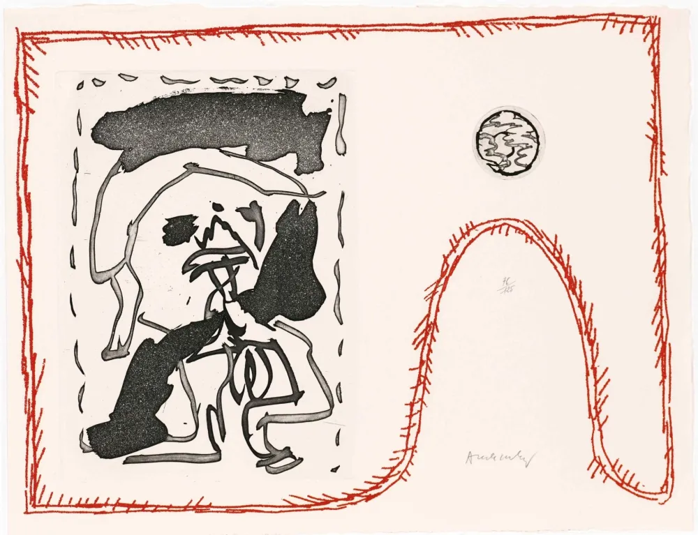 Ets En Aquatint Alechinsky - Poèmes à voir 13