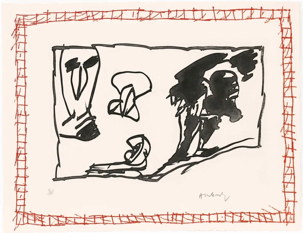 Ets En Aquatint Alechinsky - Poèmes à voir 14