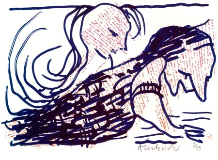 Lithografie Alechinsky - Pointes et feutres