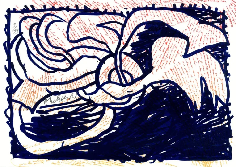 Lithografie Alechinsky - Pointes et Feutres