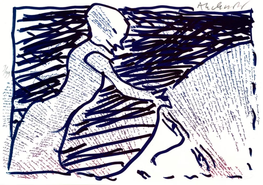 Lithografie Alechinsky - Pointes et Feutres