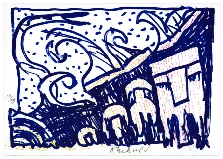 Lithografie Alechinsky - Pointes et Feutres (5)