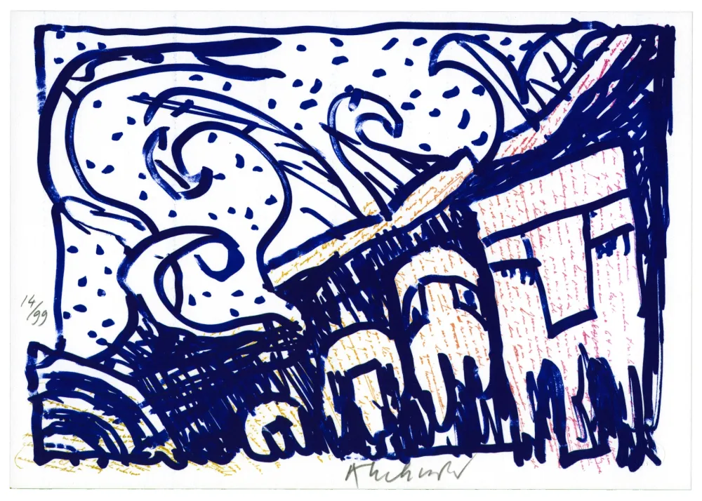 Lithografie Alechinsky - Pointes et Feutres (6)