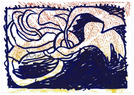 Lithografie Alechinsky - Pointes et Feutres (8)