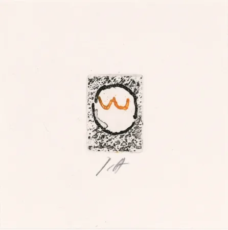 Ets En Aquatint Alechinsky - Pointes Planche I bis