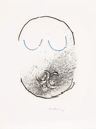 Ets En Aquatint Alechinsky - Pointes Planche IX bis