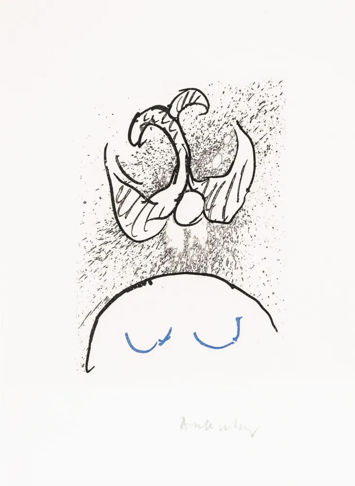 Ets En Aquatint Alechinsky - Pointes Planche VI bis