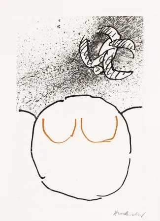 Ets En Aquatint Alechinsky - Pointes Planche X bis