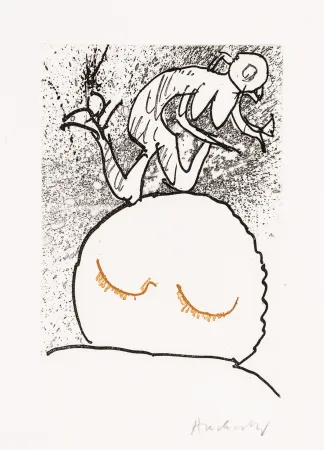 Ets En Aquatint Alechinsky - Pointes Planche XI bis