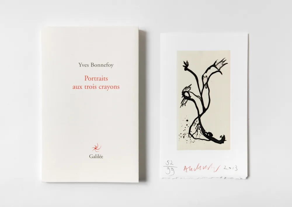 Geïllustreerd Boek Alechinsky - Portrait aux trois crayons