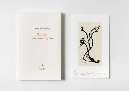 Geïllustreerd Boek Alechinsky - Portrait aux trois crayons