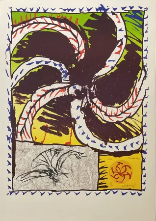 Lithografie Alechinsky - Prédateur