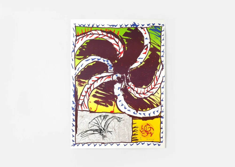 Gravure Alechinsky - Prédateur