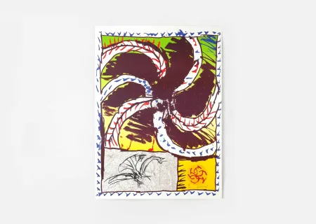 Gravure Alechinsky - Prédateur