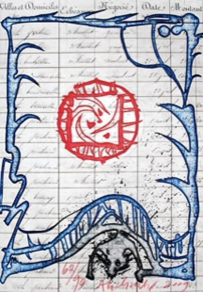 Gravure Alechinsky - Quadrature