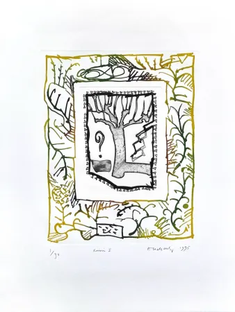 Gravure Alechinsky - Raisin I