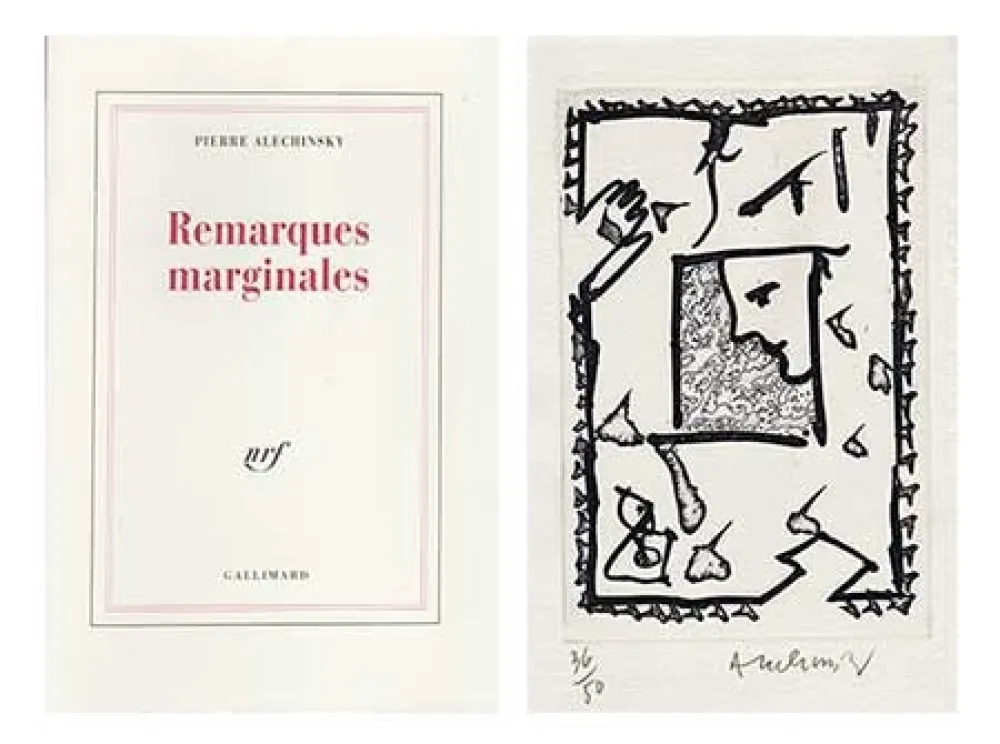 Geïllustreerd Boek Alechinsky - Remarques marginales