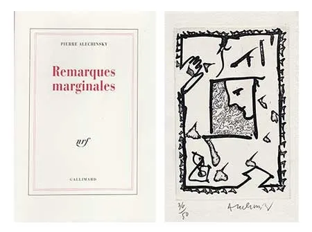 Geïllustreerd Boek Alechinsky - Remarques marginales