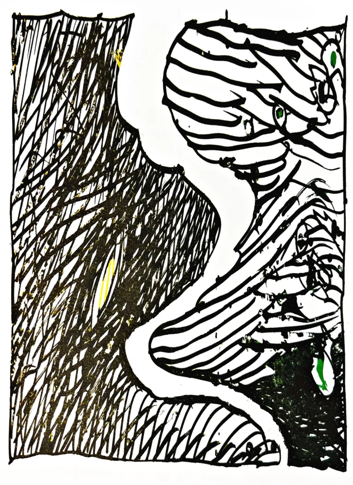 Lithografie Alechinsky - Résumé