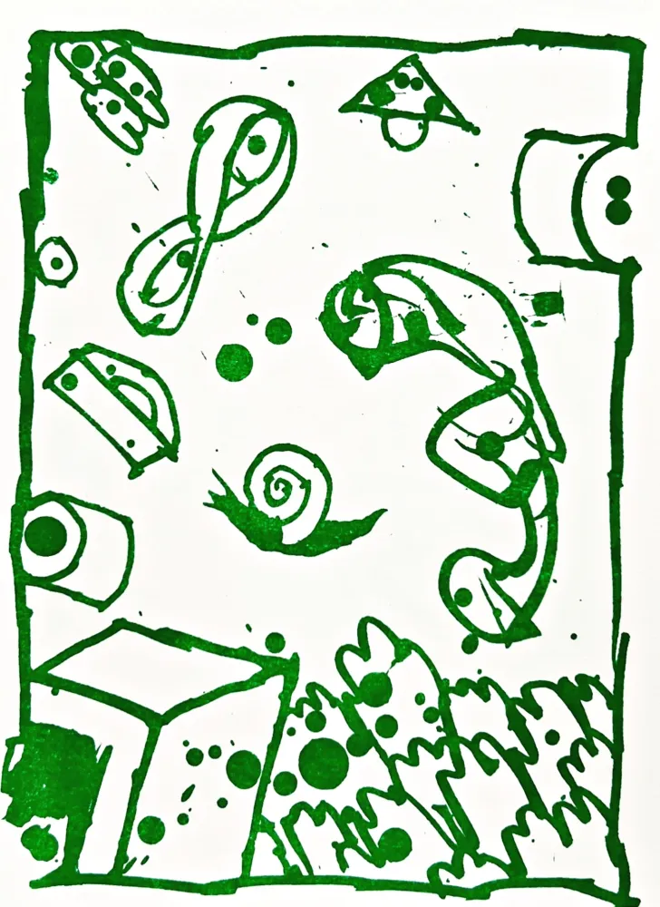 Lithografie Alechinsky - Résumé