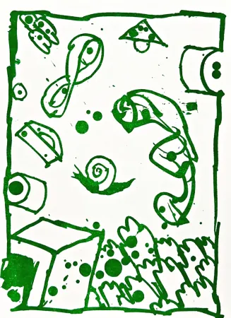 Lithografie Alechinsky - Résumé